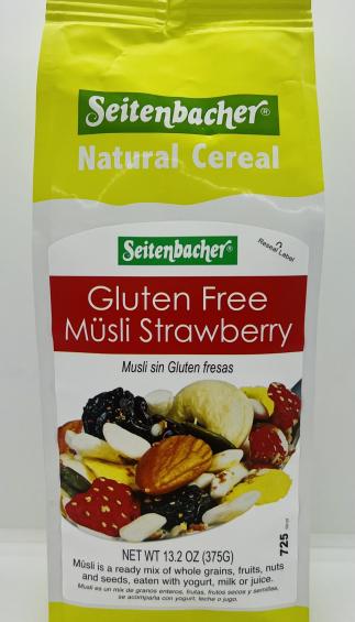 Seitenbacher Musli Strawberry 375g.