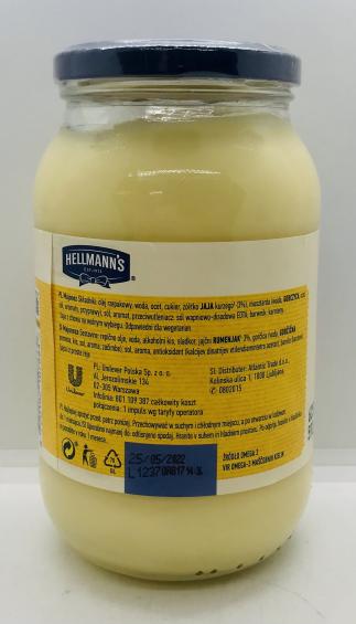 Hellmann's Real Mayonnaise 625mL.