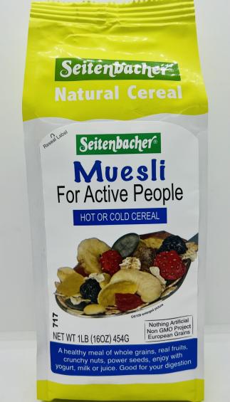 Seitenbacher Muesli For Active People 454g.