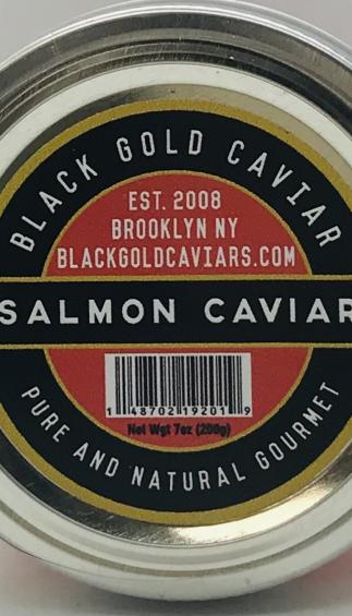 Black Gold Salmon Caviar (200g)