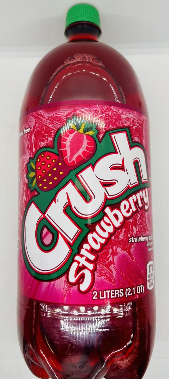 Crush Strawberry Soda 2L.