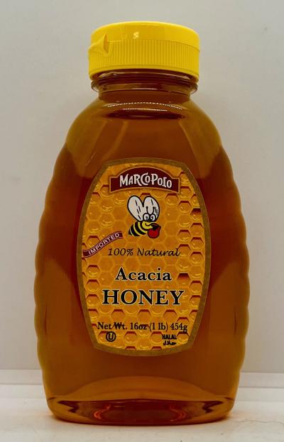 Marco Polo Acacia Honey 454g.