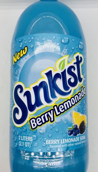 Sunkist Berry Lemonade Soda 2LT.