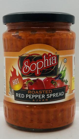 Sophia Roasted Ajvar Hot 540g.