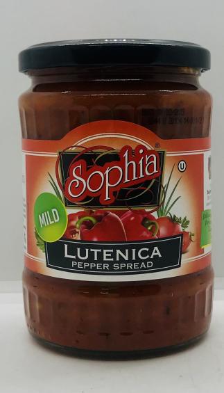 Sophia Lutenica Pepper Spread Mild 540g.