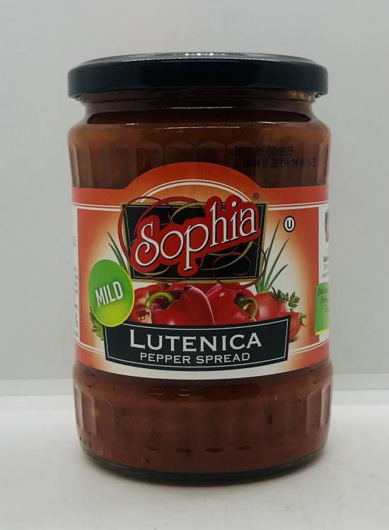 Sophia Lutenica Pepper Spread Mild 540g.