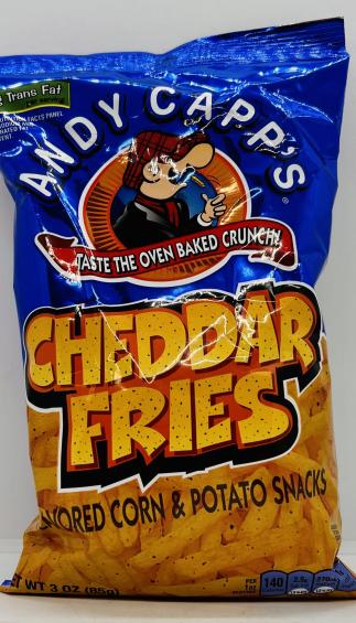 Andy Capp's Cheddar Fries 85g.