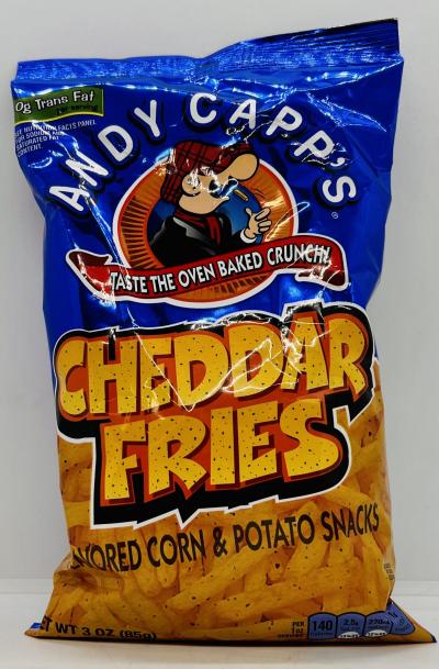 Andy Capp's Cheddar Fries 85g.