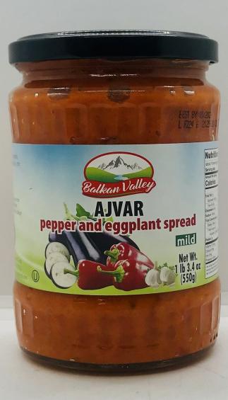 Balkan Valley Ajvar Mild 550g