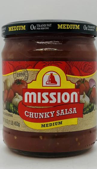 Mission Chunky Salsa Medium 453g.