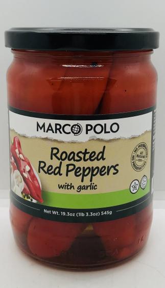 Marco Polo Roasted Pepper w. Garlic 545g.