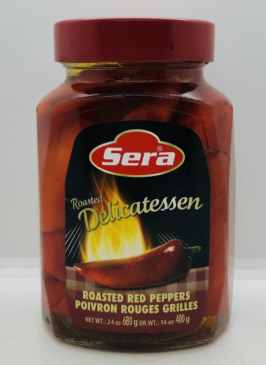 Sera Delicatessen Roasted Red Peppers 680g.