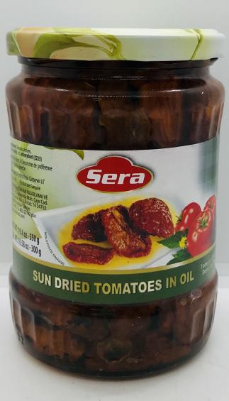 Sera Sun Dried Tomatoes in Oil 550g.