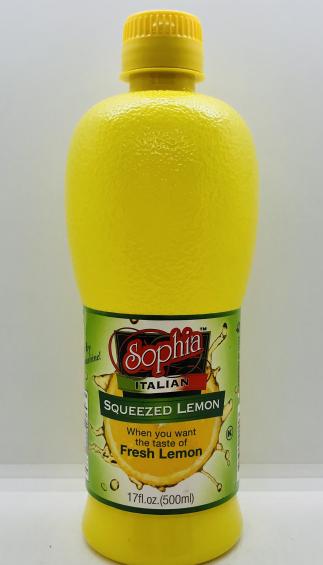 Sophia Squeezed Lemon 500ml.