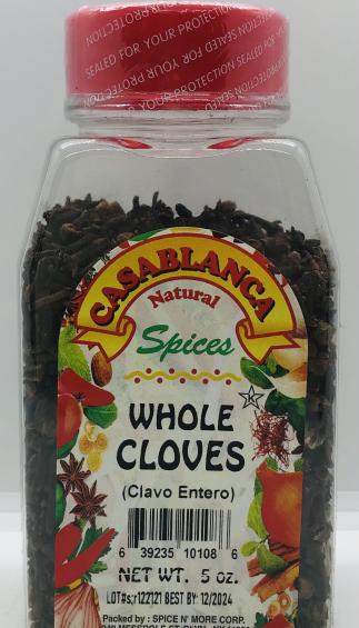 Spices Whole Cloves (5 oz.)