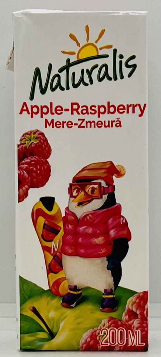 Naturalis Apple - Raspberry Juice 200mL.