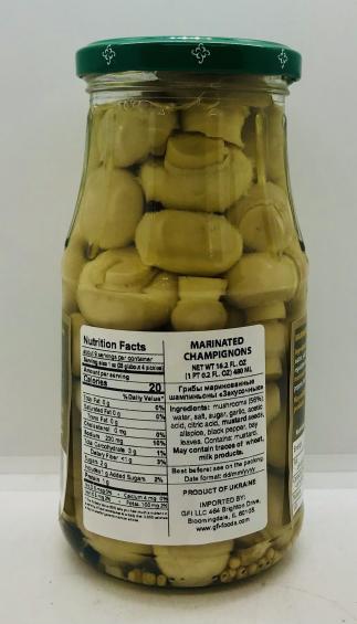 Veres Marinated Champignons 276g.