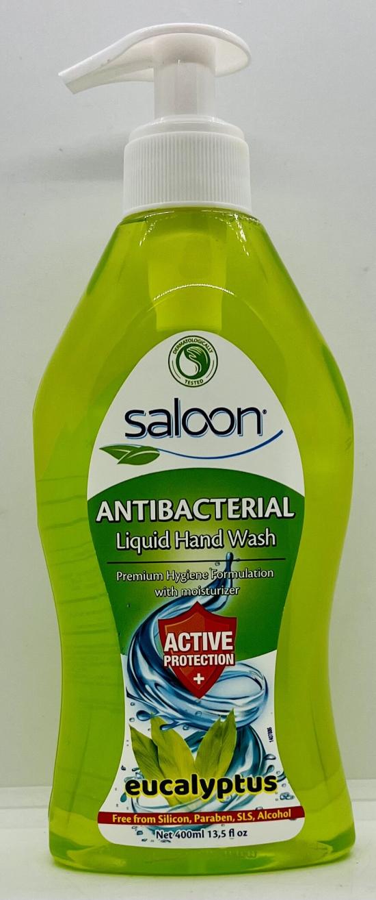 Saloon Antibacterial Hand Wash 400mL.