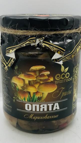 Eco Food Sterilized Honey Mushrooms 312g.