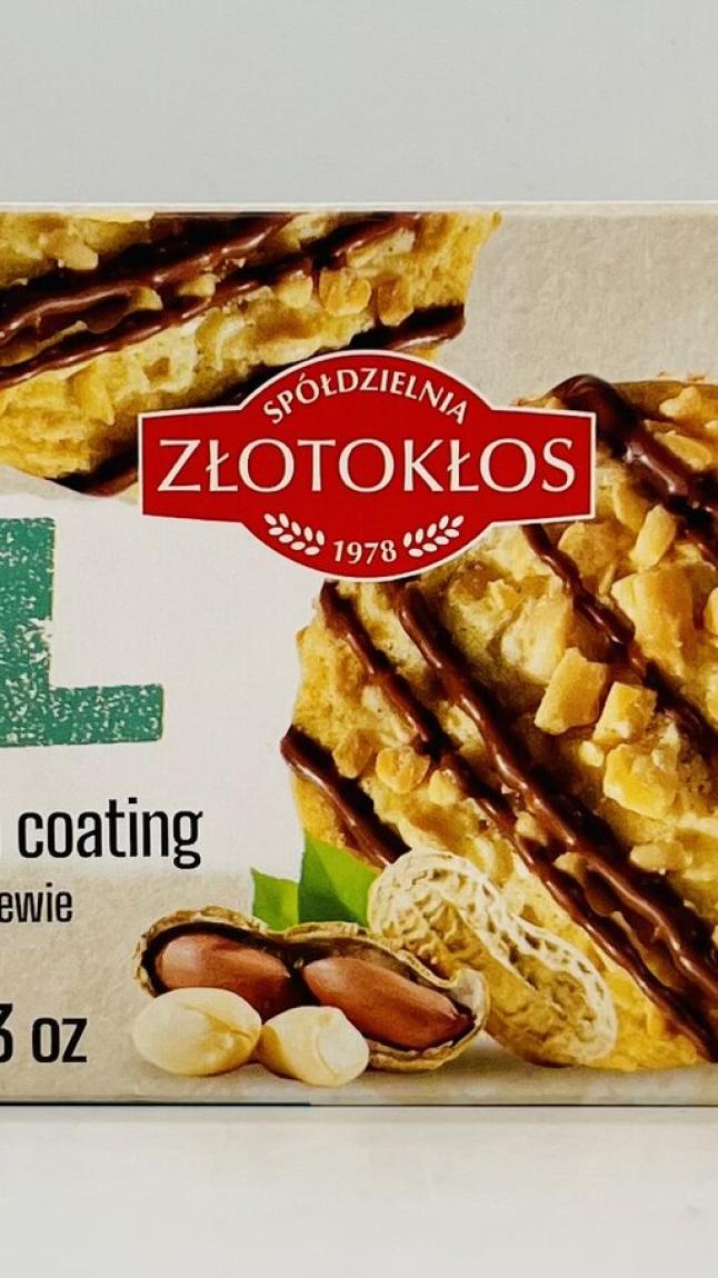 Zlotoklos Cookies w. Peanuts 120g.