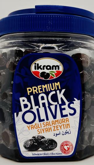 Ikram Premium Black Olives 800g.