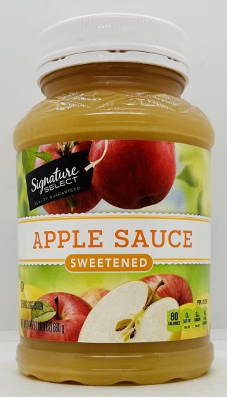 Apple Sauce Sweetened 680g.