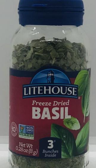 Litehouse Freeze Dried Basil (8g)