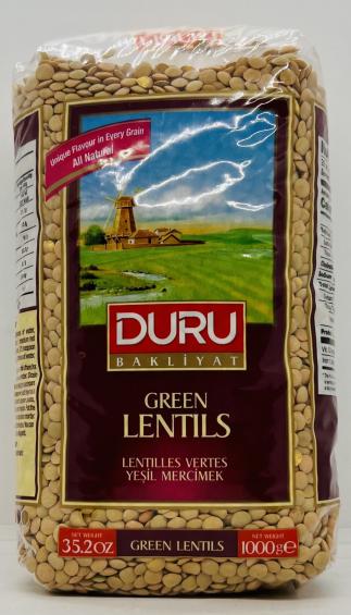 Duru Green Lentils 1000g.