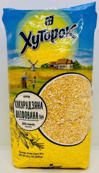 Hutorok Ground Corn Grits 800g.