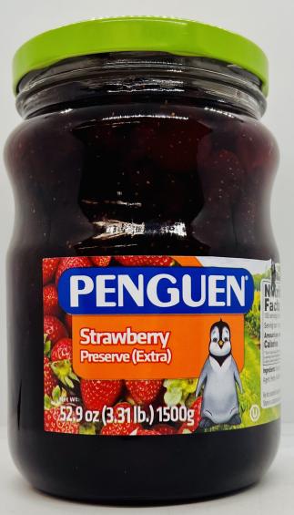 Penguen Strawberry Preserve Extra 1500g.