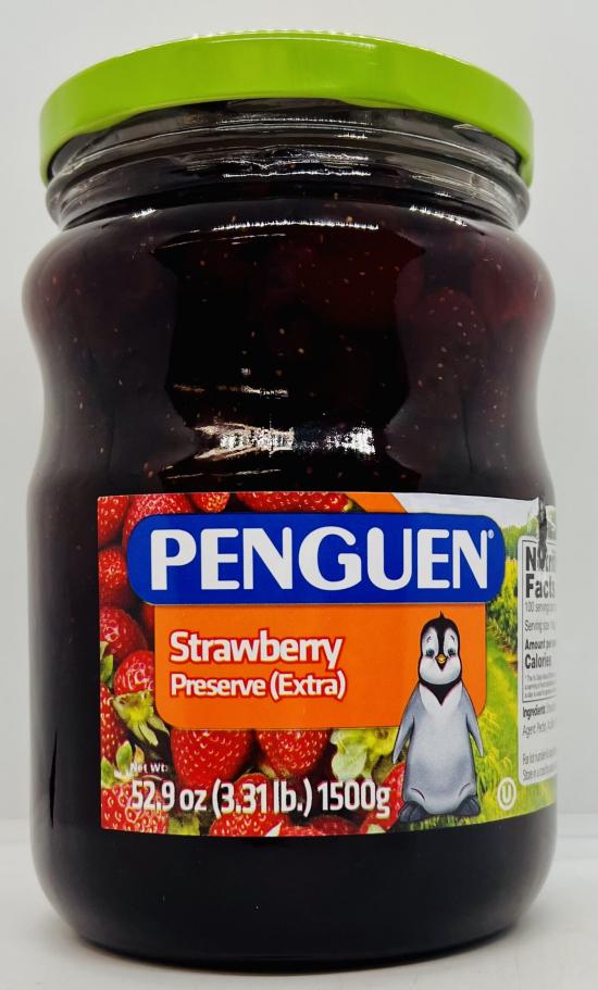 Penguen Strawberry Preserve Extra 1500g.