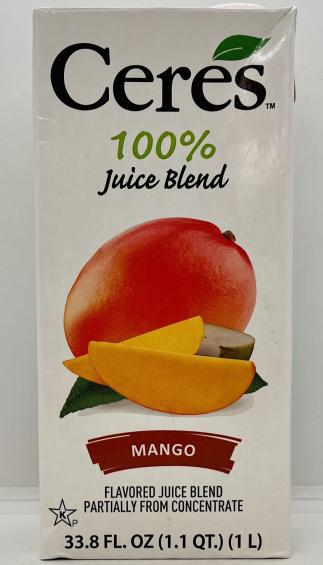 Ceres Mango Juice Blend 1L.