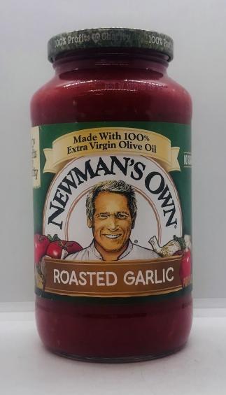 Newman's Own Roasted Garlic 680g.