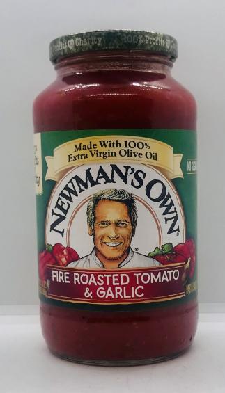 Newman's Own Fire Roasted Tomato & Garlic 680g.