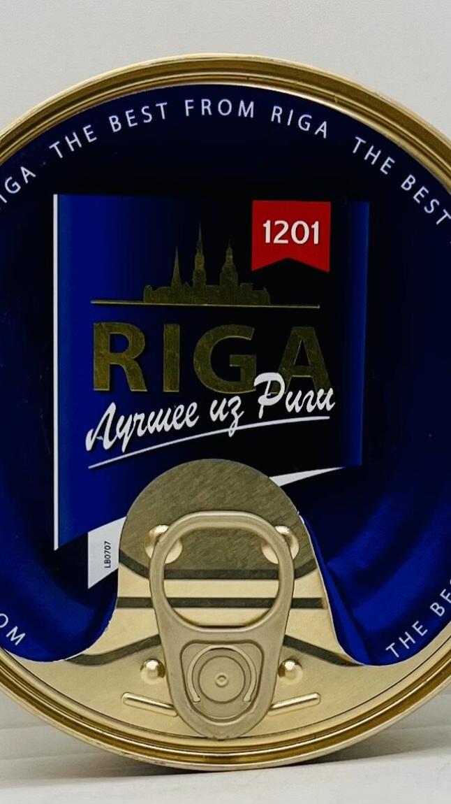 Riga Smoked Sprats in Oil 160g.