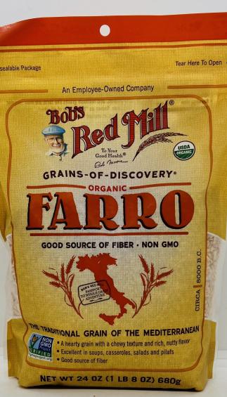 Red Mill Organic Farro 680g.