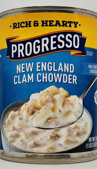 Progresso New England Clam Chowder 524g.