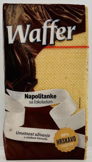 Waffle Product w. Chocolate 400g.