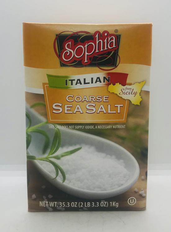 Sophia Italian Coarse Italian Sea Salt (1kg)