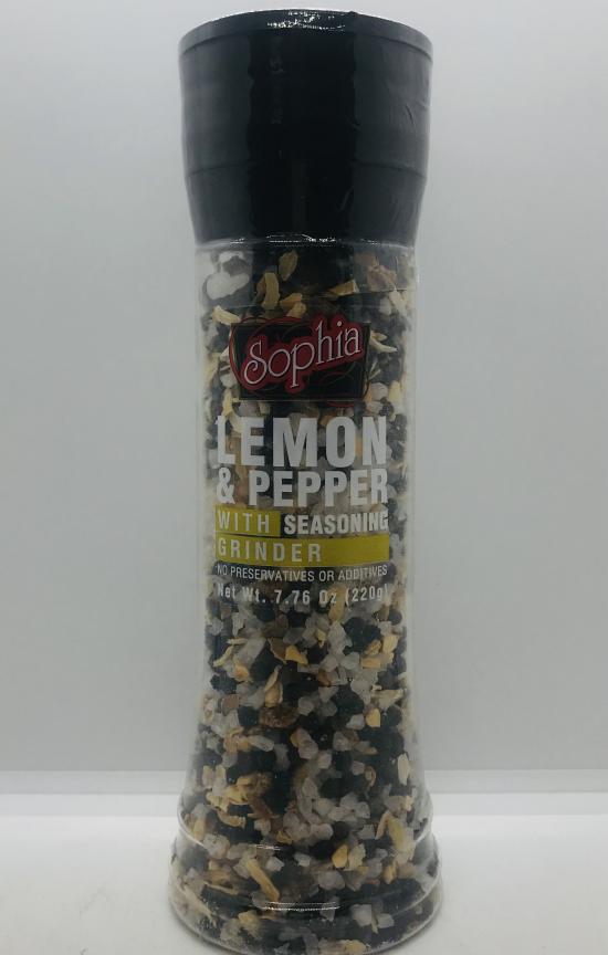 Sophia Lemon & Pepper With Grinder (220g)