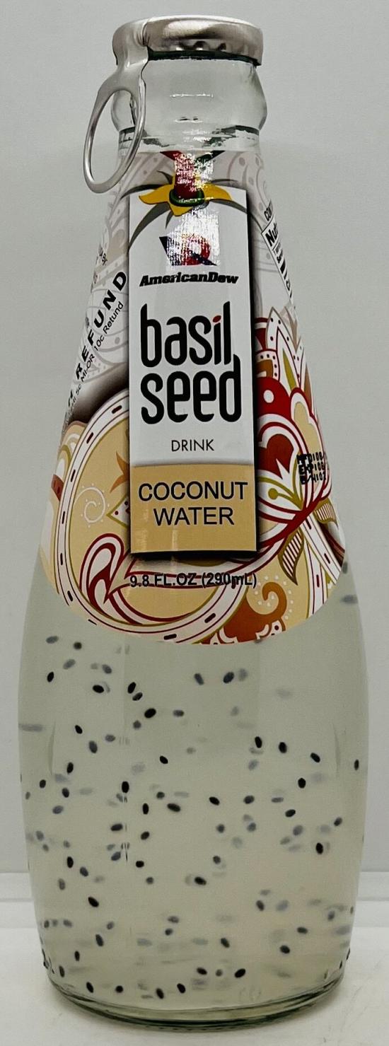 Basil Seed Drink Coconut Water 290mL.