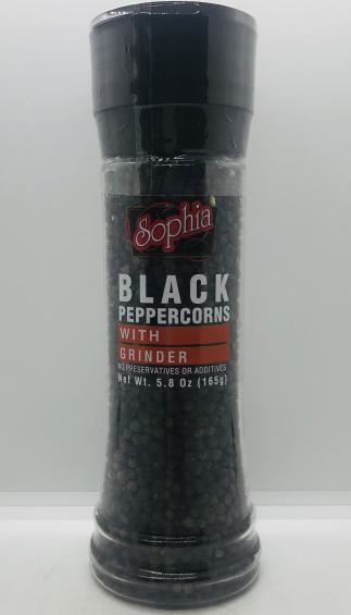 Sophia Black Peppercorns (165g)