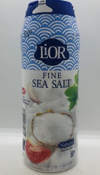 Lior Fine Sea Salt (500g)