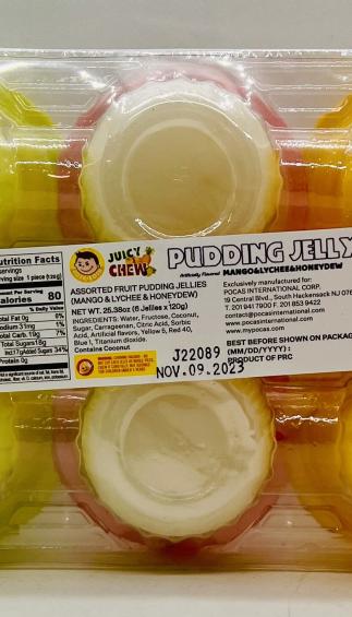 Juicy Chew Pudding Jelly 120g.