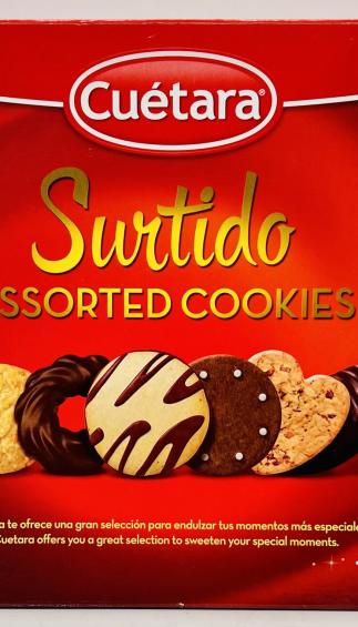 Cuetara Surtido Assorted Cookies 210g.