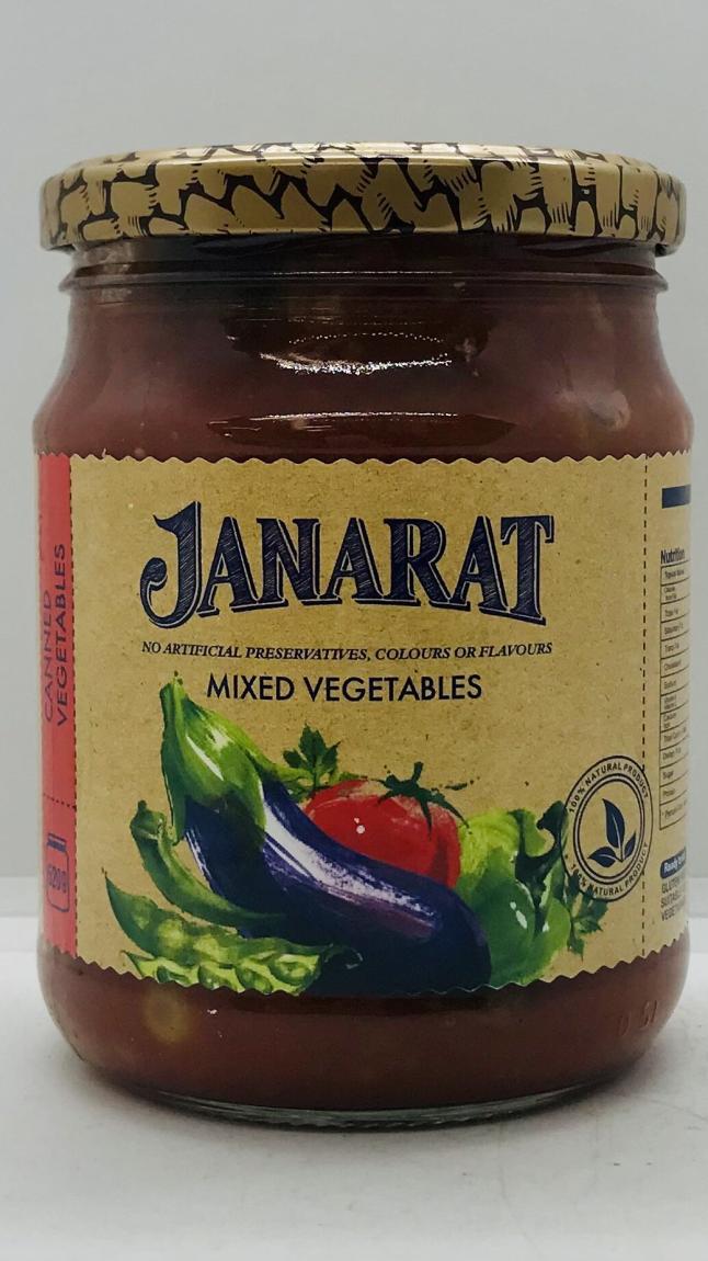 Janarat Mixed Vegetables 520g.