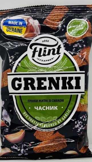 Flint Grenki w. Garlic 80g.