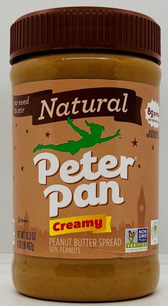 Natural Peter Pan Creamy 462g.