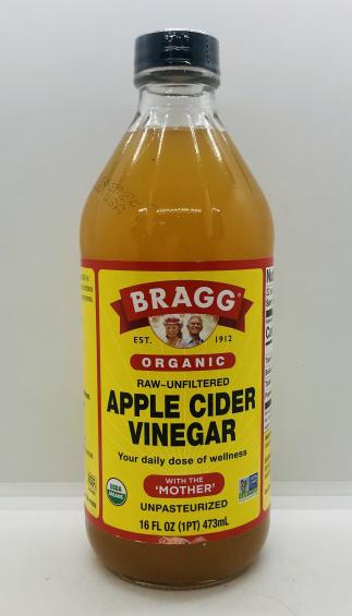 Bragg Apple Cider Vinegar 473mL.