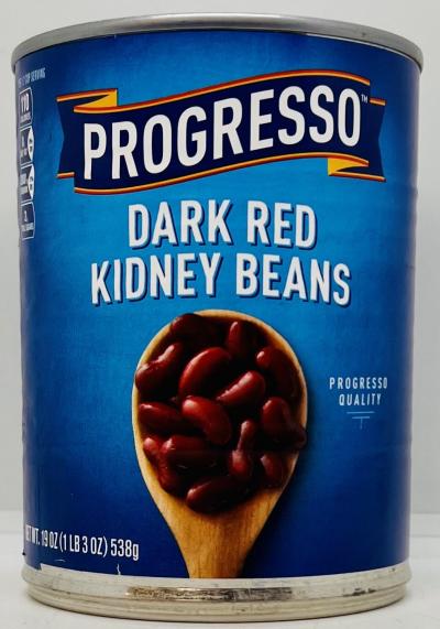 Progresso Dark Red Kidney Beans 538g.